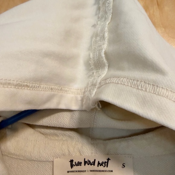 Wanderwest Hoodie Pullover - cream size small - NWOT - Three Birds Nest - Picture 4 of 6